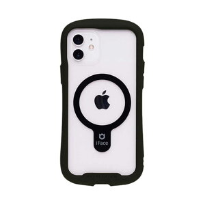 HAMEE@miPhone 12/12 PropniFace Reflection Magnetic KXNAP[X ubN@IP12IFACEREFMBK