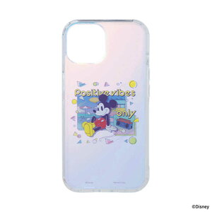 HAMEE�@iPhone 15��p �f�B�Y�j�[�L�����N�^�[ HIGHER �n�C�u���b�h�P�[�X �~�b�L�[�}�E�X/�V�e�B�|�b�v�@669-964385