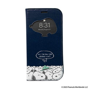 HAMEE@iPhone 15p PEANUTS/s[ibc CERTA tbvt_CA[P[X Xk[s[/r[OW@669-964941