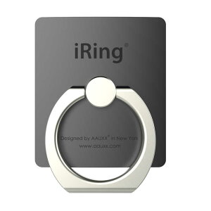 UNIQ�@�X�}�[�g�t�H�������O iRing Gray�@UMS-NIRGR