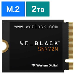 WESTERN DIGITAL@SSD PCI-Expressڑ WDQBLACK SN770M m2TBnuoNiv@WDS200T3X0G