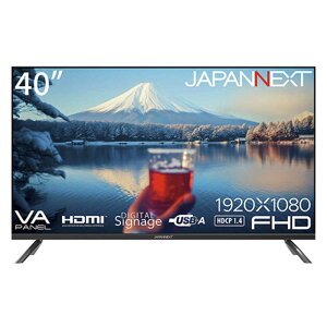 JAPANNEXT@^tHDtj^[ HDMI /rfI͒[q RALV[q USBĐΉ m40^ /tHD(1920×1080) /Chn@JN-V40TFHD-U