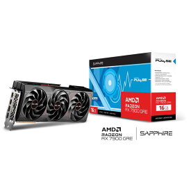 SAPPHIRE　グラフィックボード PULSE RADEON RX 7900 GRE GAMING OC 16GB GDDR6「バルク品」　PULSERX7900GREOC16G113250420G