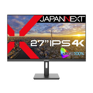 JAPANNEXT@tj^[ HDMI DP HDR sRGB100 PBP/PIPΉ m27^ /4K(3840×2160) /Chn@JN-IPS2709UHDR