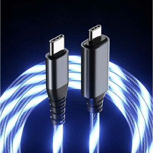 JV@USB[dP[u 1.2m Type-C-C u[LED ubN@AJ-658
