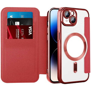 ROYALMONSTER@RM iPhone15 MagSafeΉ蒠^P[X RD@RM-15MG-RD