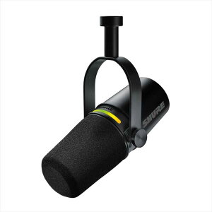 SHURE MV7+ ポッドキャストマイクロホン ブラック MV7+-K-J