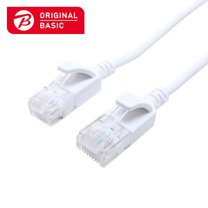 ORIGINALBASIC�@LAN�P�[�u�� �m7m /�J�e�S���[6A /�X�����n �z���C�g�@OB-L6A1-0700SL-WH