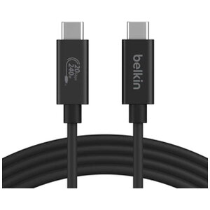 BELKIN�@Connect USB4 �P�[�u�� 240W 2M �mUSB Power Delivery�Ή��n�@INZ004bt2MBK