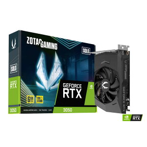 ZOTAC�@�Q�[�~���O�O���t�B�b�N�{�[�h RTX 3050 6GB GDDR6 Solo [GeForce RTX�V���[�Y /6GB]�@ZT-A30510G-10L