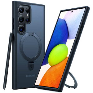 TORRAS�g���X�@Torras - UPRO Ostand for Galaxy S24 Ultra �m Black �n�@X00FX1305