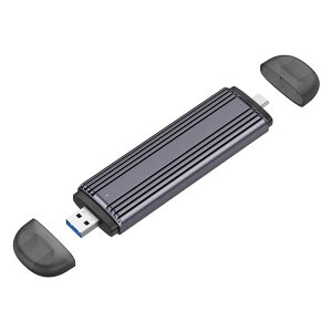 OWLTECH@M.2 SSD OtP[X USB Type-A/Type-C RlN^[̌^ NVMe/SATAΉ ő]x10Gbps mM.2Ήn Vo[@OWL-ESM2UAC-SI