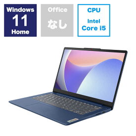 レノボジャパン　Lenovo　ノートパソコン IdeaPad Slim 3i Gen 8 [14.0型 /Windows11 Home] アビスブルー　83EQ0053JP