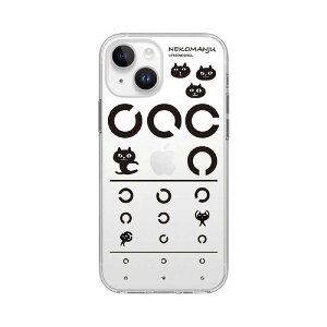 ROA�@iPhone 15(6.1�C���`) �l�R�}���W���E �\�t�g�N���A�P�[�X abbi FRIENDS �}���W���E�A�C�Y�@ABF25355i15