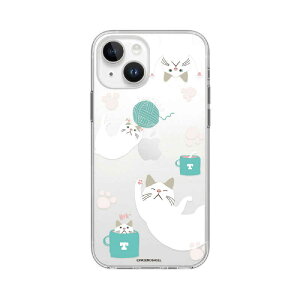 ROA�@iPhone 15(6.1�C���`) �^�[�`���� �\�t�g�N���A�P�[�X abbi FRIENDS �V�с@ABF25363i15