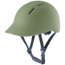 カワスミ　自転車用ヘルメット ツバ付きヘルメット(54〜60cm未満/) H-102 オリーブグリーン　H_102