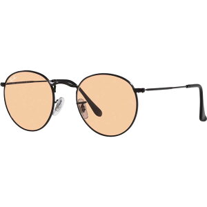 ���C�o���@RayBan �T���O���X ROUND METAL WASHED LENSES 50mm �|���b�V���u���b�N/�s���N�@RB3447 0024B50