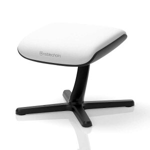 NOBLECHAIRS�@FOOTREST 2 - WHITE EDITION (�t�b�g���X�g �c�[ �z���C�g�G�f�B�V����) �I�b�g�}�� �s���A�z���C�g�@NBL-FR-PU-WED