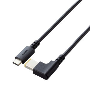 �G���R���@ELECOM�@USB-C �� DC �p�^�P�[�u�� [�[�d /2m /USB Power Delivery /100W] �m�[�gPC�p �u���b�N�@DC-PDLE20BK