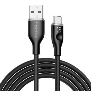 VOLTME�@�V���R�� �[�d�P�[�u�� USB-C��USB-A 60W �� 1.8m�@C2126