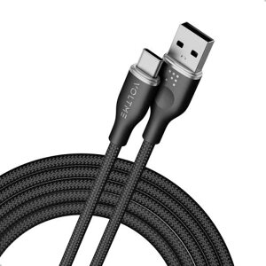 VOLTME�@���O�V���[�Y�i�C�����f�� �[�d�P�[�u�� USB-A��USB-C 60W �� 1.8m�@C2154