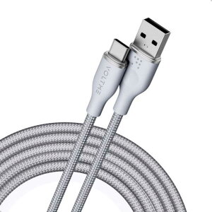 VOLTME�@���O�V���[�Y�i�C�����f�� �[�d�P�[�u�� USB-A��USB-C 60W �O���[ 1.8m�@C2157