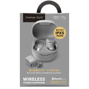 PGA�@���S���C�����X �X�e���I�C���z�� �J�i���^�C�v Premium Style [ ���C�����X ( ���E���� ) / Bluetooth �Ή� ] �O���[�@PG-BTE17TW3GY