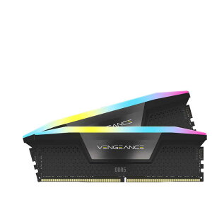 RZA@CORSAIR@ݗp VENGEANCE RGB DDR5 ubN[DIMM DDR5 /16GB /2]@CMH32GX5M2B5200C40
