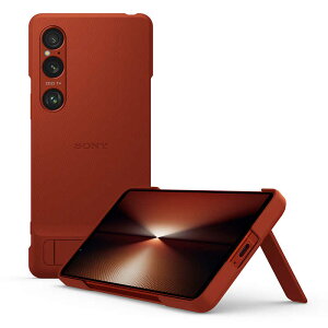 �\�j�[�@SONY�@Xperia 1 VI Style Cover with Stand Scarlet �\�j�[ �X�J�[���b�g�@XQZ-CBEC/RJPCX