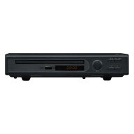 グリーンハウス　コンポジット対応 DVDプレーヤー　GH-DVP1L-BK