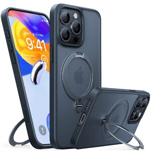 TORRASgX@UPRO Ostand Spin for iPhone 15 Pro m Black n@X00FX1327