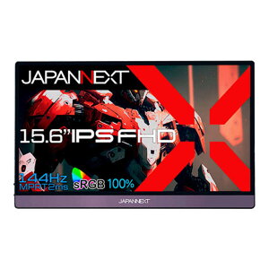 JAPANNEXT@IPSpl 144HzΉ tHDoCQ[~Oj^[ miniHDMI USB Type-C HDR sRGB100 X}[gP[Xt@JN-MD-156IPS144FHDR
