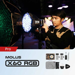 ZHIYUN�@LED���C�g MOLUS X60 RGB PRO COB Light�@X60RGBPROCOB