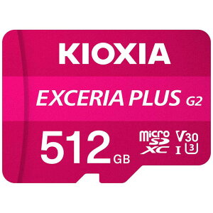 KIOXIA �L�I�N�V�A�@microSDXC�J�[�h �mClass10 /512GB�n �s���N�@KMUH-B512G