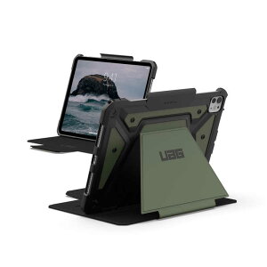 UAG@Urban Armor Gear 11C` iPad Pro (M4) Ή ϏՌP[X METROPOLIS SE ({K㗝X) I[u@UAG-IPDP11M4-FSE-OL