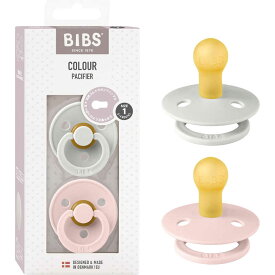 CLOVISBABY　天然ゴムおしゃぶり COLOUR(カラー) サイズ1 2PK Haze / Blossom