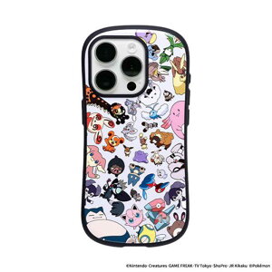 HAMEE�@iPhone 15 Pro��p �|�P�b�g�����X�^�[ �|�P���� iFace First Class�P�[�X iFace PK���� ���C�g�O���[�@41-964781