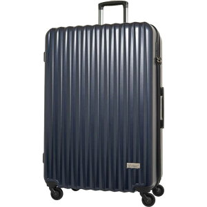 AIRWAY 大容量 キャリーケース 宿泊目安:1週間以上 約120L TSAロック搭載 ネイビー AW-0821-77-NV