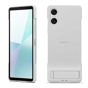 �\�j�[�@SONY�@Xperia 10 VI Style Cover with Stand White �\�j�[ �z���C�g�@XQZ-CBES/WJPCX
