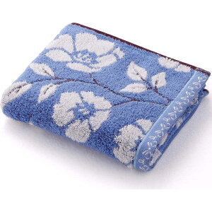 タオル美術館 アネモネ フェイスタオル ブルー 今治