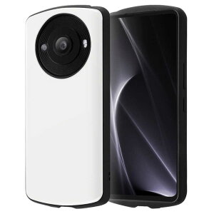 ���C�A�E�g�@AQUOS R8 Pro �ϏՌ��P�[�X ProCa �z���C�g�@RT-AQF1AC3/W