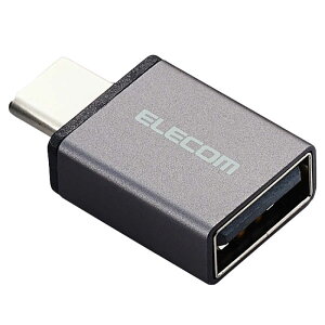 GR@ELECOM@USB Type-C ϊA_v^ USB-A to USB-C ϊ USB2.0 OTGΉ ^ ubN@MAFCMADBK