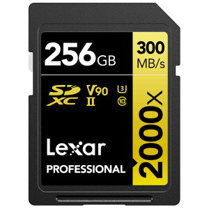 LEXAR@SDXCJ[h Professional 2000x (Class10 /256GB)@LSD2000256G-BNNNJ