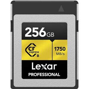LEXAR@CFexpressJ[h Type-B GOLD (256GB)@LCXEXPR256G-RNENJ