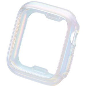 �G���R���@ELECOM�@Apple Watch SE �\�t�g�o���p�[ &me 40mm �I�[�����N���A�@AW-23EBPUACR