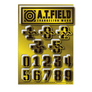 �[�l�����X�e�b�J�[�@Workson�X�e�b�J�[ L�T�C�Y A.T.FIELD �� ����B�@ATF-027G