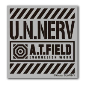 �[�l�����X�e�b�J�[�@Workson�X�e�b�J�[ S�T�C�Y A.T.FIELD ���� U.N.NERV U�DN�DNERV�@ATF-007R