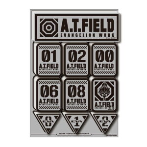 �[�l�����X�e�b�J�[�@Workson�X�e�b�J�[ M�T�C�Y A.T.FIELD ���� ����A�@ATF-026R