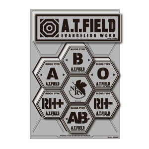 �[�l�����X�e�b�J�[�@Workson�X�e�b�J�[ L�T�C�Y A.T.FIELD ���� ���t�^�@ATF-028R