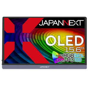 JAPANNEXT@15.6C` L@EL(OLED)pl oCj^[ HDR X}[gP[Xt@JN-MD-OLED156UHDR